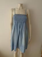 2x gedragen: heerlijk strapless (soepel) jeansjurkje Only S, Only, Blauw, Ophalen of Verzenden, Zo goed als nieuw