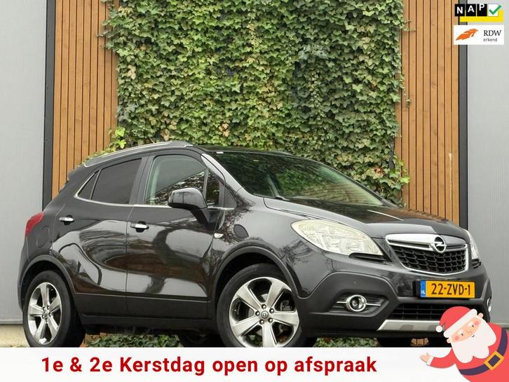 Opel Mokka 1.6 Cosmo|LEDER|NAP|63.000KM|STOEL VERWARMING|AIR, Auto's, Opel, Bedrijf, Te koop, Mokka, ABS, Achteruitrijcamera, Airbags