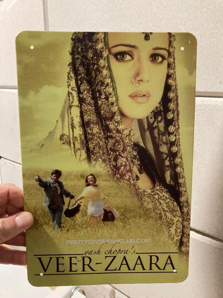 Bollywood posters metaal, Verzamelen, Posters, Nieuw, Film en Tv, A1 t/m A3, Ophalen of Verzenden