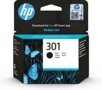 HP 301 - Inktcartridge - Origineel - Zwart GRATIS VERZENDING, Computers en Software, Printerbenodigdheden, Verzenden, Nieuw, Cartridge