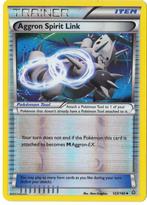 Pokemon Primal Clash,  Aggron Spirit Link (reverse) 123/160, Hobby en Vrije tijd, Verzamelkaartspellen | Pokémon, Nieuw, Losse kaart