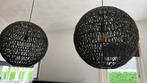 Zwarte bollamp 2 x, Ophalen of Verzenden, Zo goed als nieuw