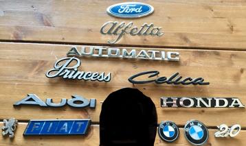 DIVERSE AUTO EMBLEMEN beschikbaar voor biedingen