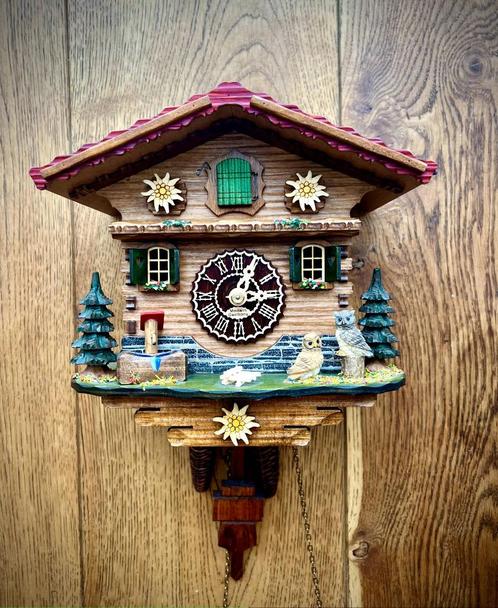 Originele koekoeksklok uit het Schwarzwald, Antiek en Kunst, Antiek | Klokken, Ophalen of Verzenden