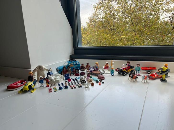 Playmobil wintersport poolexpeditie, Kinderen en Baby's, Speelgoed | Playmobil, Gebruikt, Los playmobil, Ophalen of Verzenden
