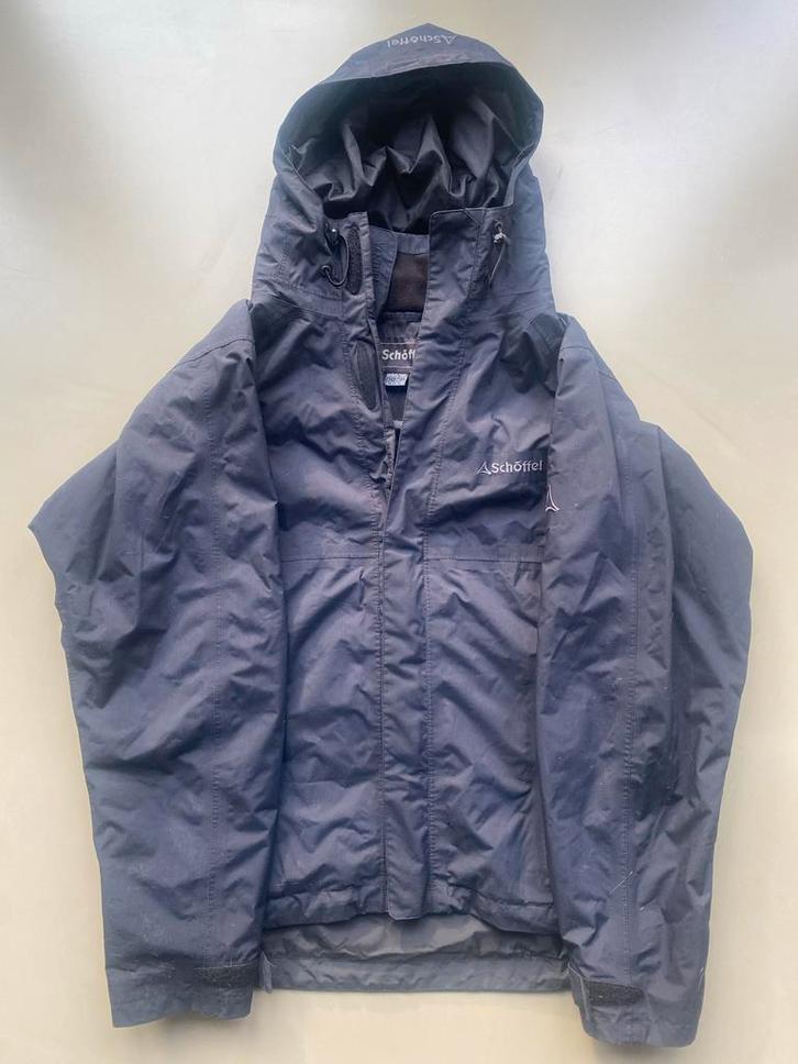 Schöffel Winterjas maat L, Kleding | Heren, Jassen | Winter, Zo goed als nieuw, Zwart, Ophalen of Verzenden