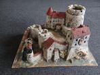 Kunstof kasteel. vintage. Leuk met playmobiel of lego., Kinderen en Baby's, Ophalen, Gebruikt, Jongen of Meisje