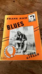 Bladmuziek gitaar Frank Rich, blues voor gitaar., Muziek en Instrumenten, Bladmuziek, Blues, Ophalen of Verzenden, Gitaar