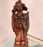Beeld kunstenaar An Rijpers Cultuur terracotta clown beeld, Ophalen of Verzenden