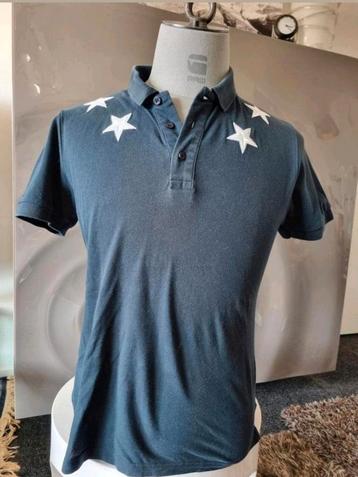 Givenchy Tisci Era polo, maat M, blauw, uitmuntende conditie beschikbaar voor biedingen