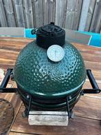 Big Green Egg mini inc. accessoires, Tuin en Terras, Houtskoolbarbecues, Ophalen, Gebruikt, Bigg Green Egg