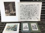 Frankrijk 5x - Parijs - Napoleon - kaart etc., Antiek en Kunst, Ophalen of Verzenden