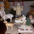 Hertzgebergte schaapje met slee., Antiek en Kunst, Curiosa en Brocante, Verzenden