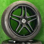 Originele 21 inch Mercedes AMG velgen met banden ML GLE W166, Gebruikt, 265 mm, Banden en Velgen, Germany