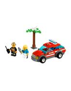Lego setje 60001 brandweer inclusief boekje, Ophalen of Verzenden, Gebruikt