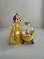 Disney belle beeldje met sneeuwbal, Ophalen of Verzenden, Assepoester of Belle, Nieuw, Beeldje of Figuurtje