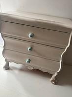 Bolle commode / brocante ladekastje – wit – opknapper, Ophalen