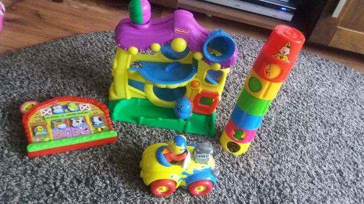 Pakket baby speelgoed, Kinderen en Baby's, Speelgoed | Babyspeelgoed, Gebruikt, Overige typen, Met geluid, Ophalen