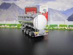 Wsi 03-1006 White Line , Tank Oplegger 3as., Hobby en Vrije tijd, Modelauto's | 1:50, Ophalen, Nieuw, Bus of Vrachtwagen, Wsi
