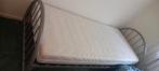 bed 90x200 met matras en lattenbodem. Matras zgan, Ophalen, 90 cm, Eenpersoons, Zo goed als nieuw