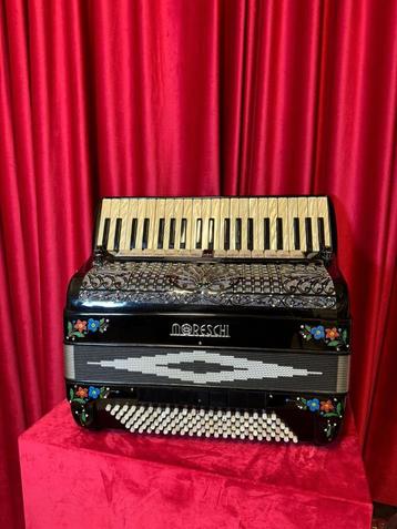 Akkordeon Moresch ,3+2 casotto,Audio,Castelfidardo Italia. beschikbaar voor biedingen