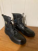 Stoere zwarte leren boots van Giga, maat 37, Verzenden, Zwart, Lage of Enkellaarzen, Zo goed als nieuw