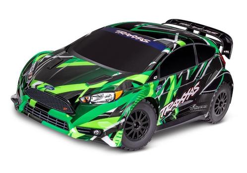 Traxxas Ford Fiesta ST Rally VXL Groen, Hobby en Vrije tijd, Modelbouw | Radiografisch | Auto's, Nieuw, Auto onroad, Elektro, Overige schalen
