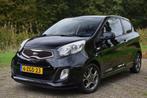 Kia Picanto 1.0 CVVT X-treme*Leder*Carplay*Stuurbediening*Ai, Auto's, Euro 5, Gebruikt, Zwart, 400 kg