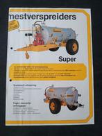 Tractor folder Veenhuis mengmestverspreiders, Ophalen of Verzenden, Zo goed als nieuw