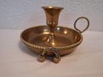 Messing handkandelaar, Antiek en Kunst, Antiek | Koper en Brons, Ophalen of Verzenden, Koper