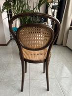 8  Thonet stoelen met vlechtwerk vintage, Vijf, Zes of meer stoelen, Riet of Rotan, Gebruikt, Bruin