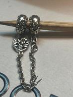 Pandora Veiligheidsketting Hart Stamboom, Verzenden, Pandora, Zo goed als nieuw, 1 bedel