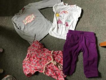 Pakketje kleding voor een meisje maat 74 beschikbaar voor biedingen