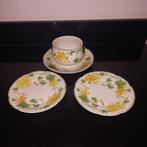 Villeroy en boch Geranium sauskom&2gebaksbordjes, Verzenden, Zo goed als nieuw, Bord(en), Overige stijlen