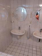 Villeroy en Boch wastafels met chiffonkap en plancet, Ophalen of Verzenden, Gebruikt, Overige typen, Minder dan 100 cm