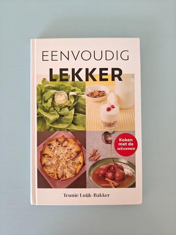 Kookboek Eenvoudig lekker Teunie Luijk beschikbaar voor biedingen