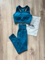 AYBL setje - Maat m - Legging + sportbh, Kleding | Dames, Maat 38/40 (M), AYBL, Blauw, Ophalen of Verzenden