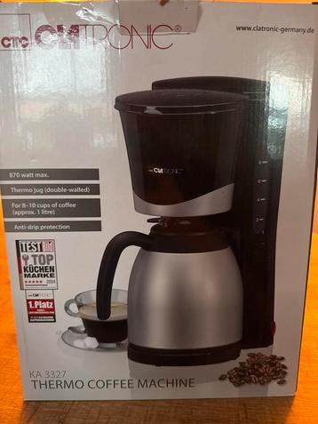 Clatronic KA 3327 Thermo Koffiemachine beschikbaar voor biedingen