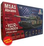 M1A1 Abrams (Italeri 35108) 1/35, Hobby en Vrije tijd, Modelbouw | Auto's en Voertuigen, Tank, Italeri, 1:32 tot 1:50, Nieuw