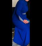 Pınar Şems Avondjurk Maat 46, Ophalen, Blauw, Maat 46/48 (XL) of groter, Zo goed als nieuw