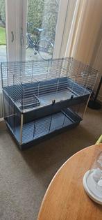 Konijnenhok binnen dubbel. Breed 98, diep 50, hoog 90, Dieren en Toebehoren, Ophalen, Gebruikt, 90 cm of meer, Hok