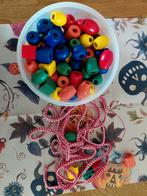 Houten Maxi Kralen Set, Kinderen en Baby's, Speelgoed | Houten speelgoed, Ophalen of Verzenden, Zo goed als nieuw, Overige typen