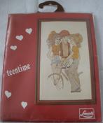 Vintage Lanarte borduurpakket - Teentime, Ophalen of Verzenden, Nieuw, Handborduren, Borduurpakket