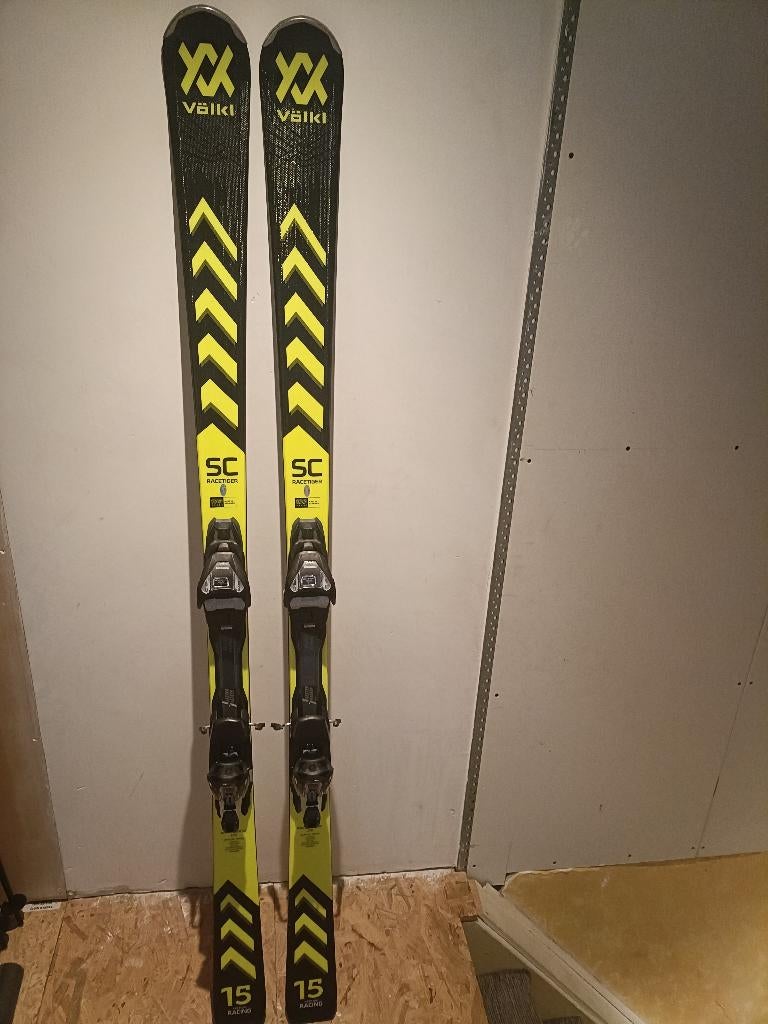 Volkl racetiger sc 1.72 cm, 160 tot 180 cm, Zo goed als nieuw, Carve, Skiën