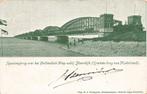 Spoorwegbrug over het Hollandsch Diep nabij Moerdijk  1901, Verzamelen, Ophalen of Verzenden, Voor 1920, Gelopen, Zuid-Holland