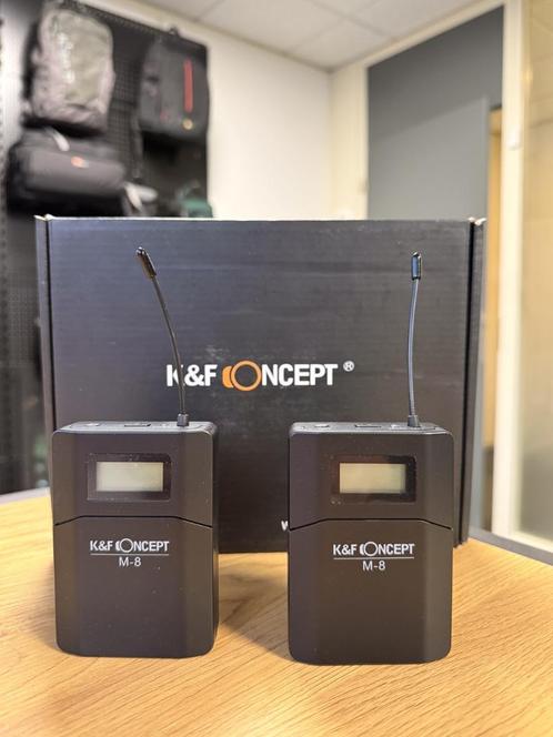 K&F Concept M8 Microfoons, Muziek en Instrumenten, Microfoons, Zo goed als nieuw, Overige typen, Draadloos, Ophalen of Verzenden