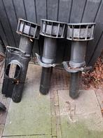 Dakdoorvoer Ubbink t.b.v. OVH pannen, Doe-het-zelf en Verbouw, Dakpannen en Dakbedekking, Kunststof, Gebruikt, Zwart, Ophalen of Verzenden