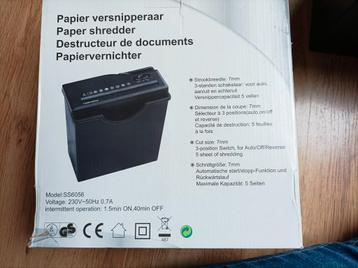 Papierversnipperaar SS6056 - Nieuw in doos! beschikbaar voor biedingen