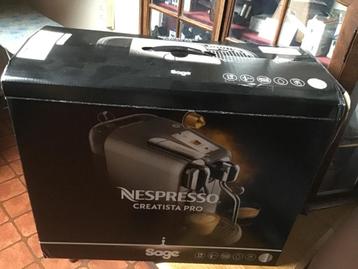 Koffiezetapparaat Nespresso creatista pro Sage z.g.a.n. beschikbaar voor biedingen