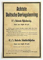 Achtste Duitsche Oorlogsleening - Nederlandstalig - 1918, Verzamelen, Tijdschriften, Kranten en Knipsels, Verzenden, Voor 1920